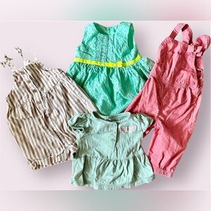Bundled 4 Carter’s Baby Girl Lot